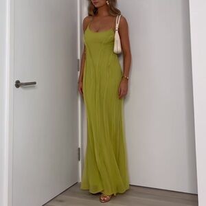 ASOS raw hem maxi dress NWT